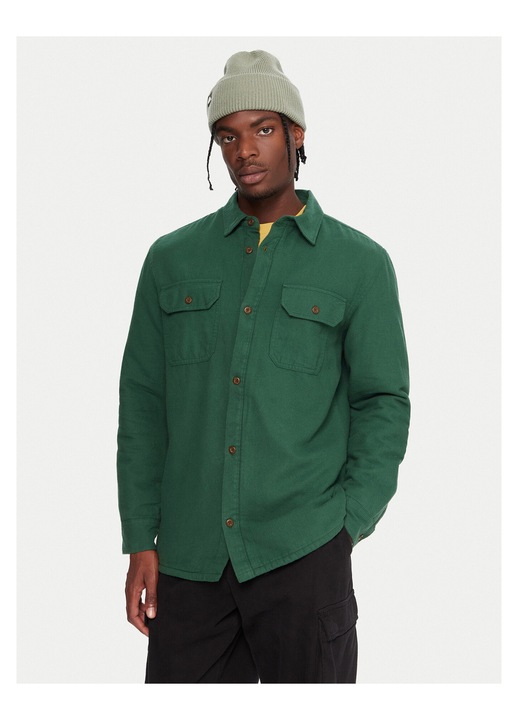 Camasa pentru barbati, Quiksilver, bumbac, verde, Verde