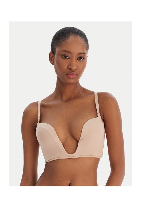 Sutien Push Up Wonderbra, bej, 80D EU