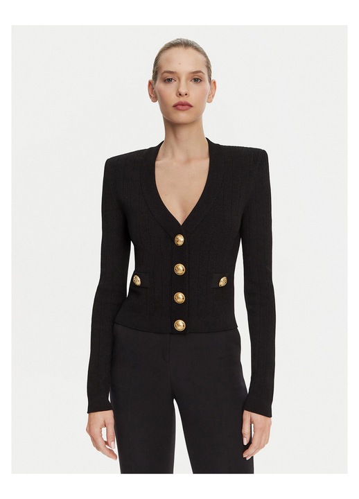 Cardigan de dama Balmain, negru, 42 EU