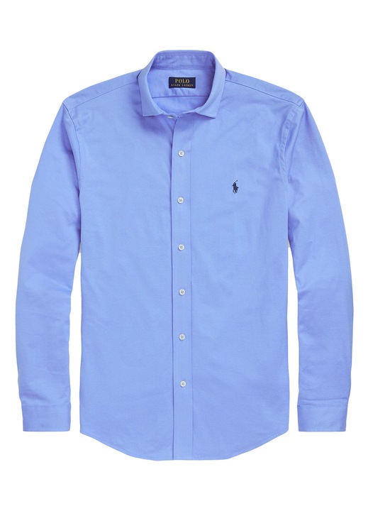 Camasa barbati, Polo Ralph Lauren, albastru, bumbac