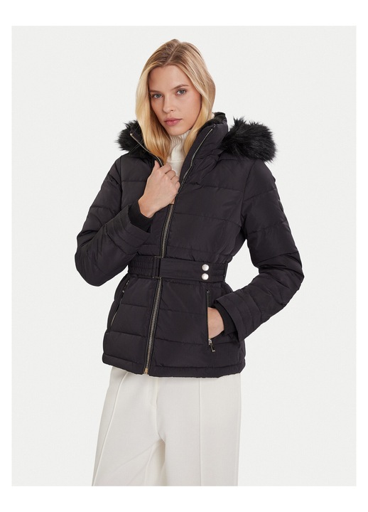 Geaca puf dama Morgan, negru, Negru