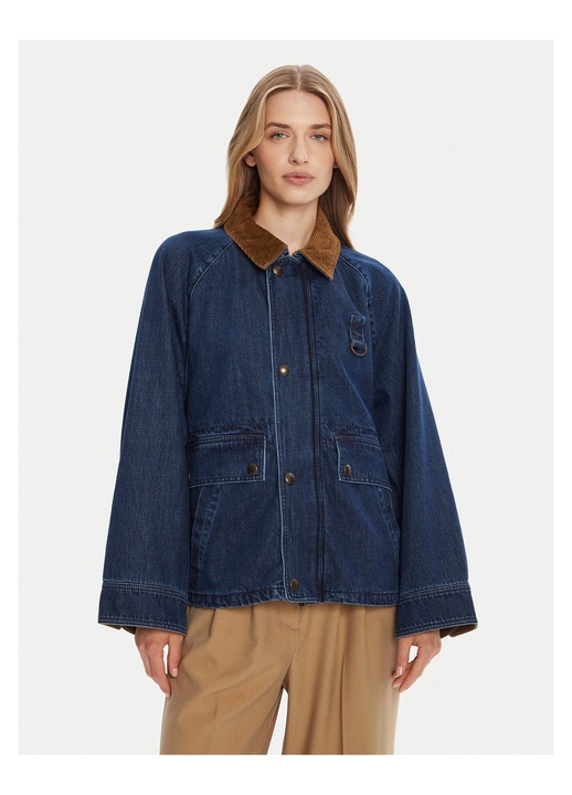 Geaca de blugi dama Polo Ralph Lauren, albastru, denim