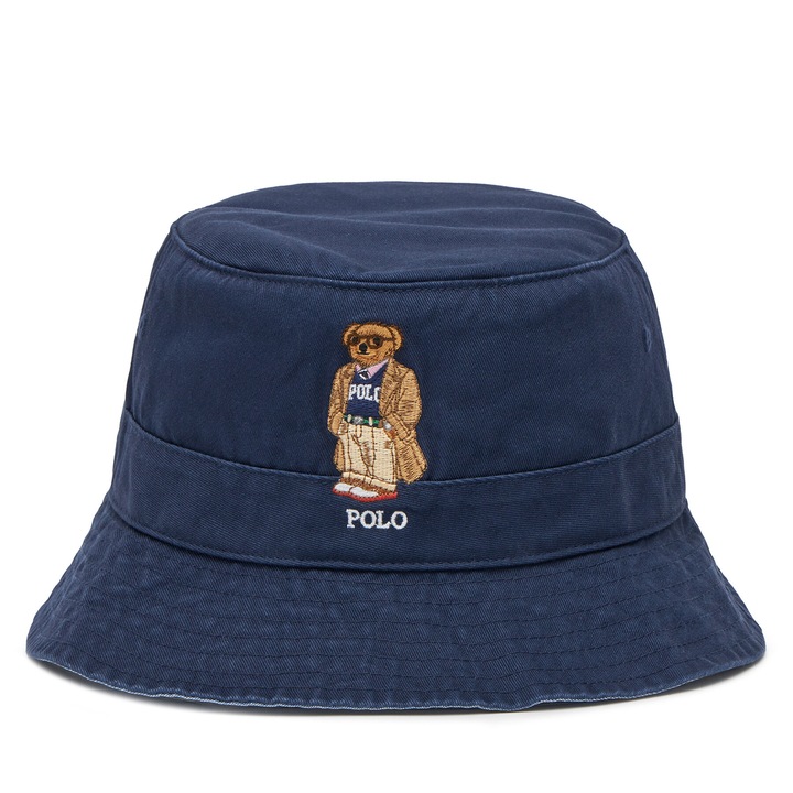 Дамска шапка, Polo Ralph Lauren, синя, S-M INTL