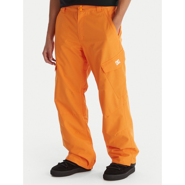 Pantaloni sport barbati DC Shoes, ski, portocaliu