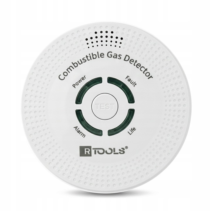 Detector De Gaz Exploziv Metan Alarma Gaz Natural Baterie Usb-C 6000Mah