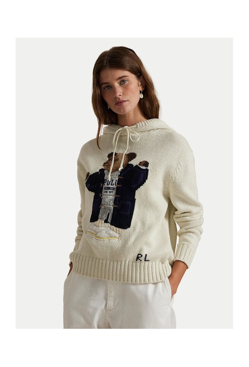 Pulover Polo Ralph Lauren, bej, moale