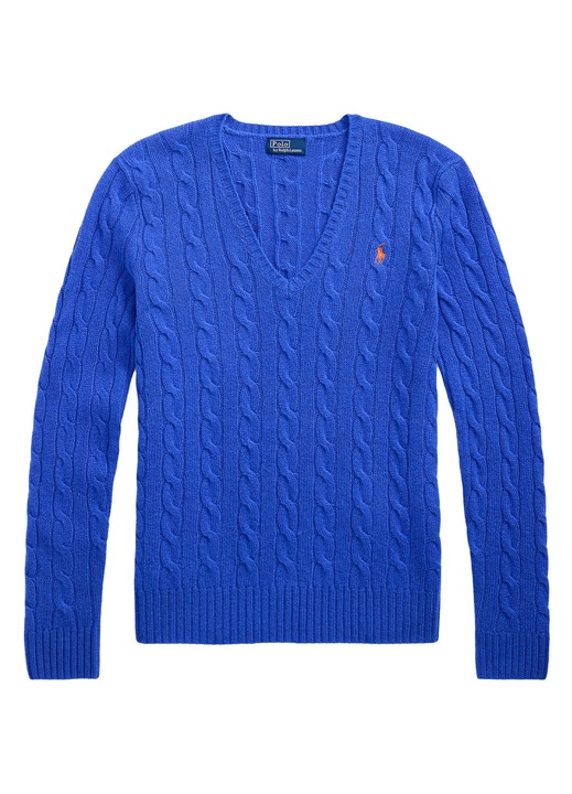 Pulover dama Polo Ralph Lauren, albastru, 2XL INTL