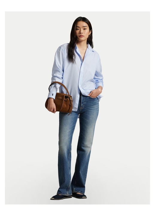 Camasa dama Polo Ralph Lauren, albastru deschis