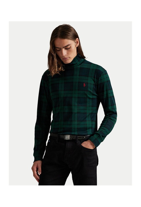 Bluza barbati Polo Ralph Lauren, bumbac, verde