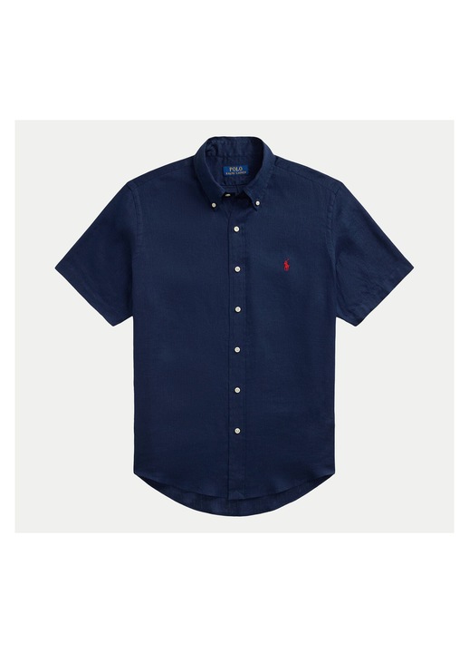 Camasa barbati Polo Ralph Lauren, bleumarin, bumbac, XL INTL