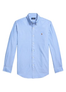 Camasa barbati Polo Ralph Lauren, albastru, bumbac, XL INTL