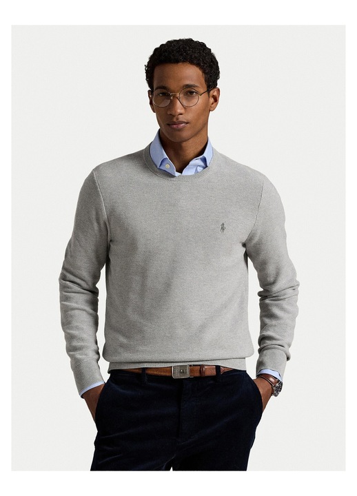 Pulover barbati, Polo Ralph Lauren, gri, XL INTL