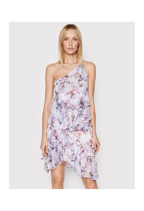 Rochie de cocktail, IRO, violet/alb