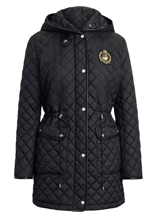 Geaca de tranzitie pentru femei Lauren Ralph Lauren, negru, XS INTL