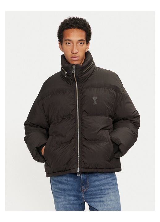 Geaca de iarna barbati Ami Paris, negru, fabricata din materiale de calitate, XL INTL