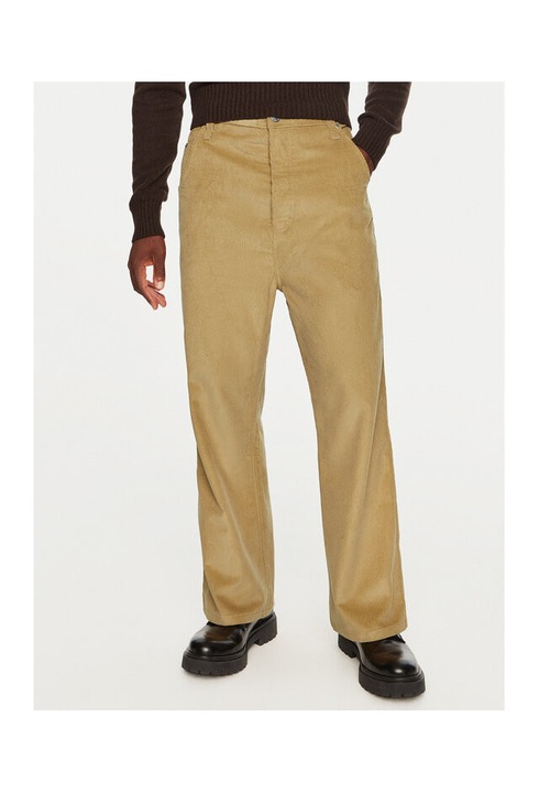 Pantaloni barbati, Ami Paris, bej, stofa