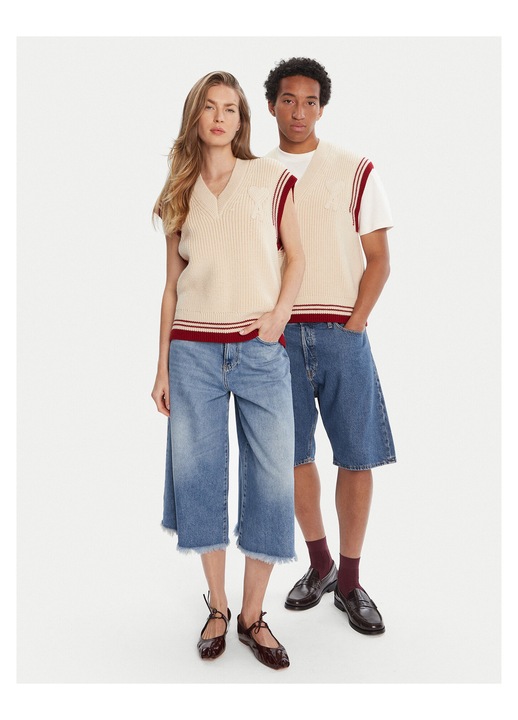 Pulover unisex Ami Paris, bej