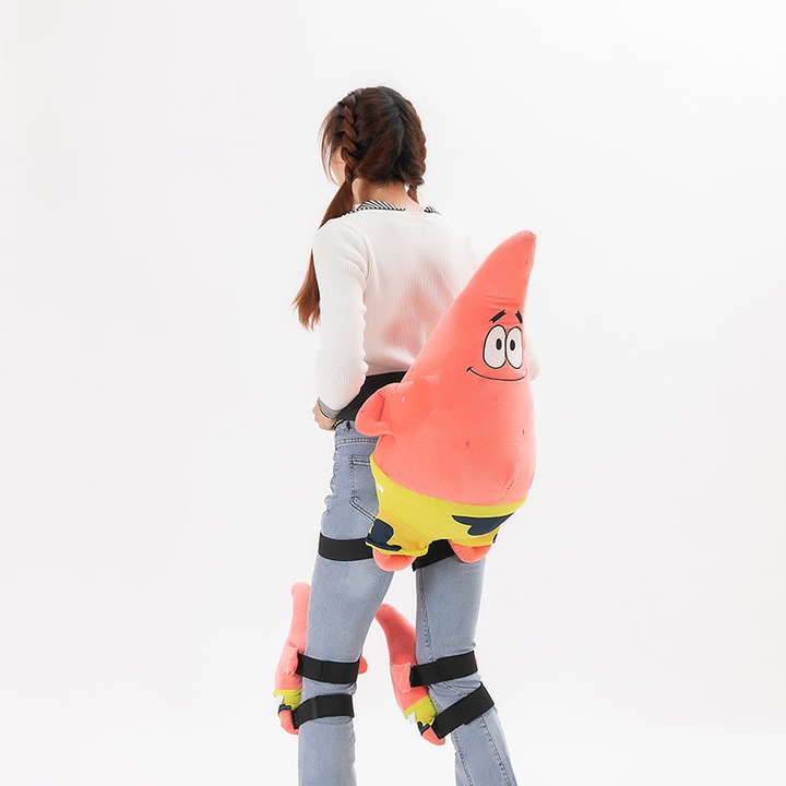 Set de protectie pentru schi Patrick Star, genunchiere si soldiere, universal.