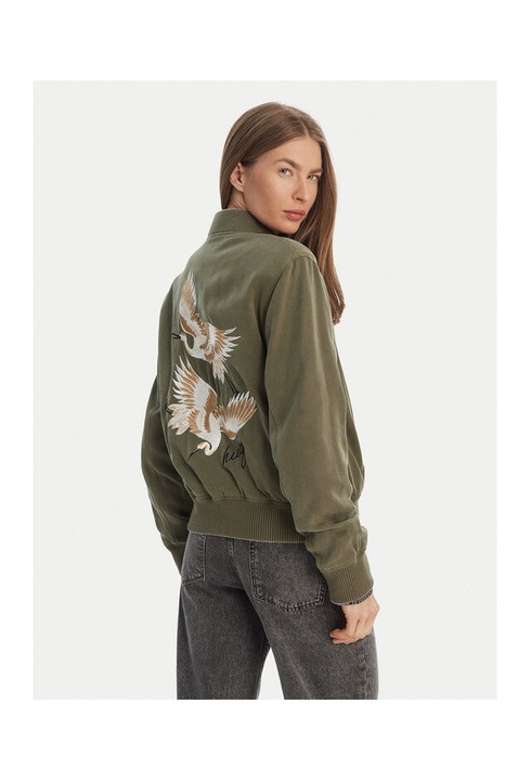 Jacheta Bomber de dama, verde Hugo, 34 EU