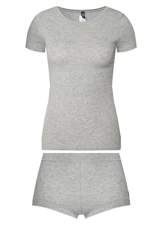 Pijamale dama, Polo Ralph Lauren, gri, din material moale