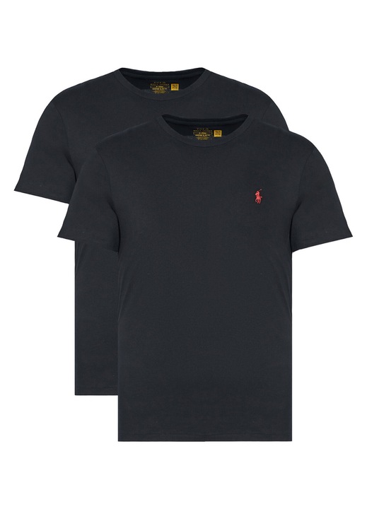 Set tricouri barbatesti Polo Ralph Lauren, culoare negru, bumbac, 2XL INTL