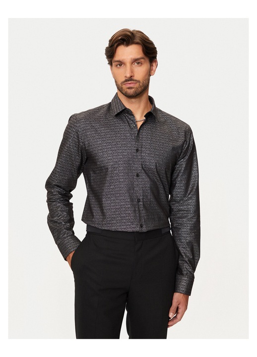 Camasa pentru barbati HUGO, neagra, 42 EU
