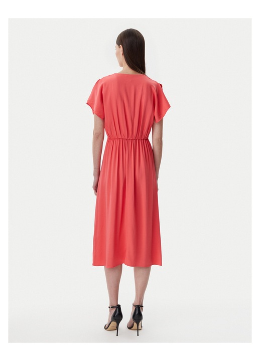 Rochie casual BOSS, corai