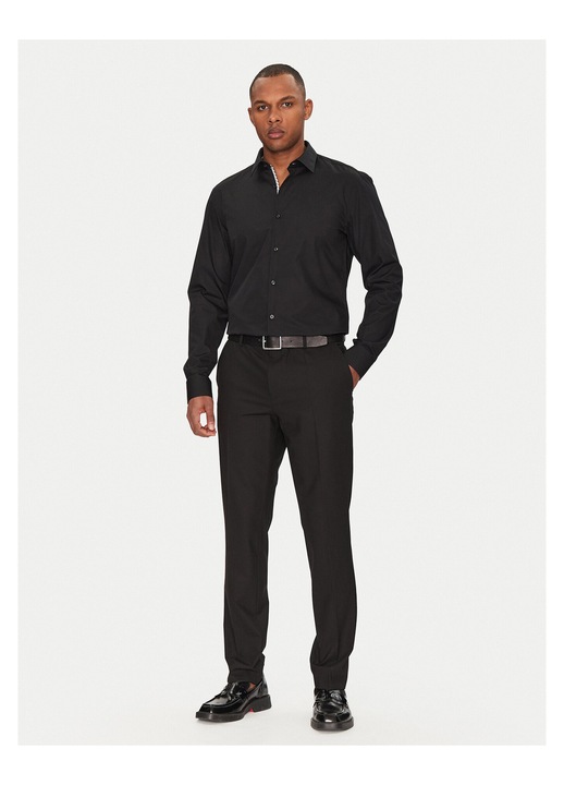 Camasa barbati HUGO, neagradwqfwq, Negru