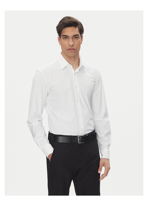 Camasa barbati BOSS, alba