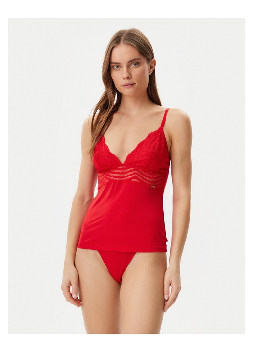 Set lenjerie de noapte BOSS, rosu, dama