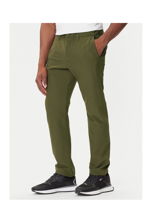 Pantaloni barbati BOSS, verde, stofa, 52 EU