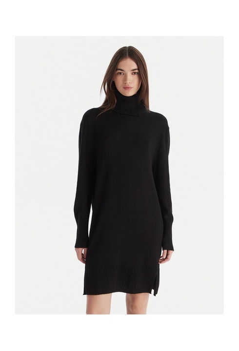 Rochie tricotata de dama BOSS, negru, dedwqf, Negru