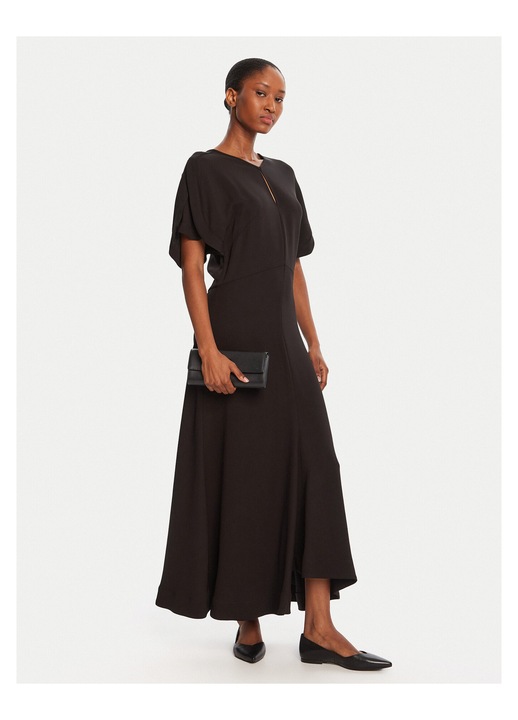 Rochie de cocktail, BOSS, negru, maxi