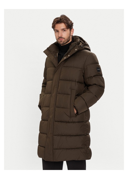 Geaca de iarna barbati BOSS, maro, 46 EU