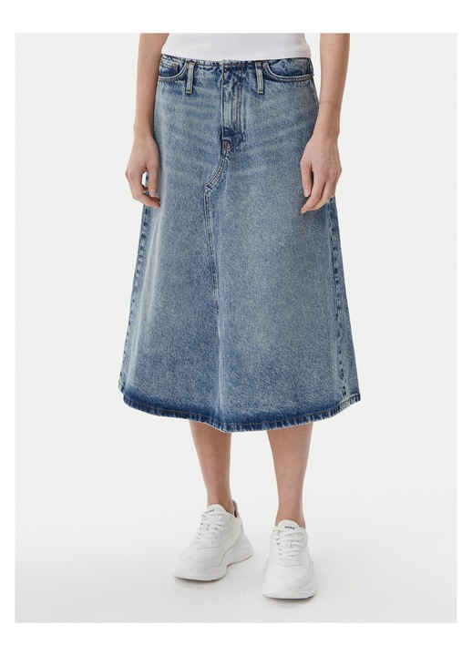 Fusta HUGO, denim, albastru