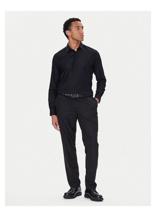 Camasa barbati, Boss, culoare neagra