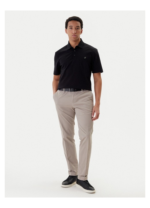 Tricou barbati BOSS, negru, din bumbac