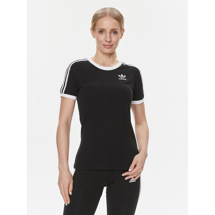 Tricou sport pentru dama, Adidas, negru