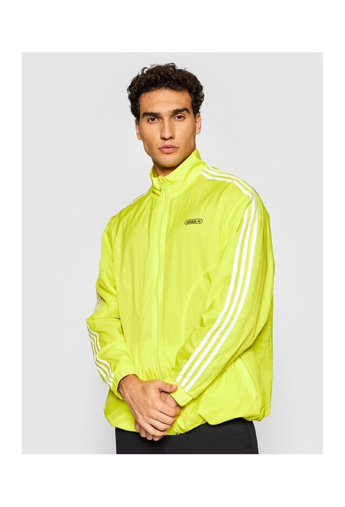 Мъжко преходно яке Adidas, жълто, лек материал, S INTL