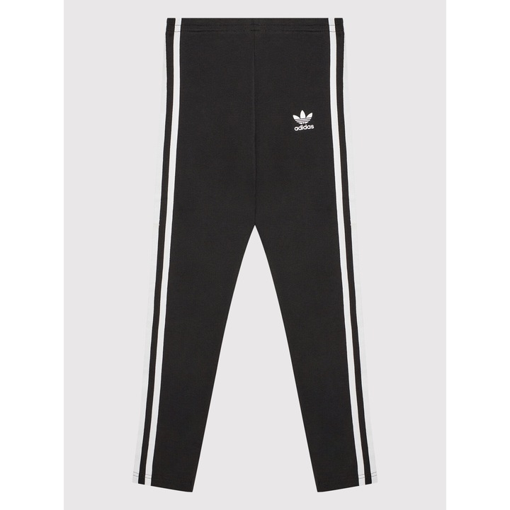 Pantaloni copii, adidas, leggins, negru, 158-164 CM