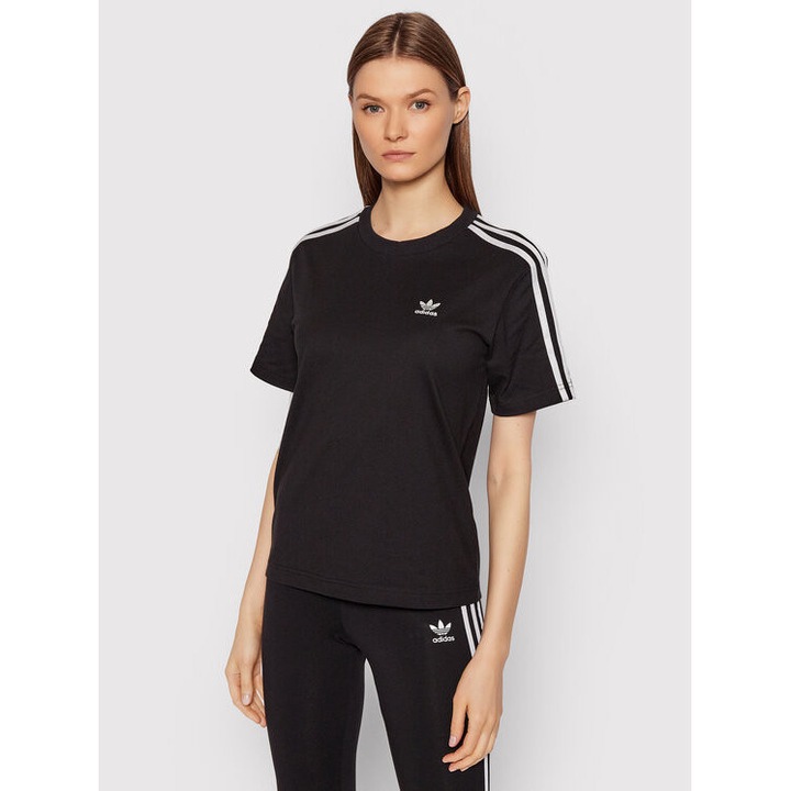 Tricou sport dama, adidas, HF7533, negru, 30 EU