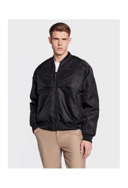 Geaca bomber barbati Adidas, negru