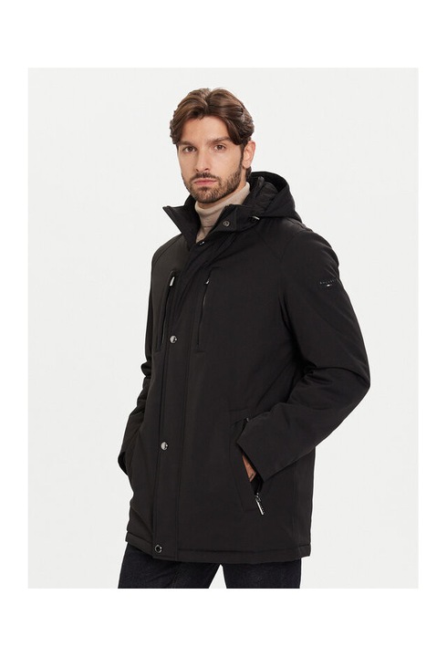 Geaca de iarna barbati Bugatti, negru, 56 EU