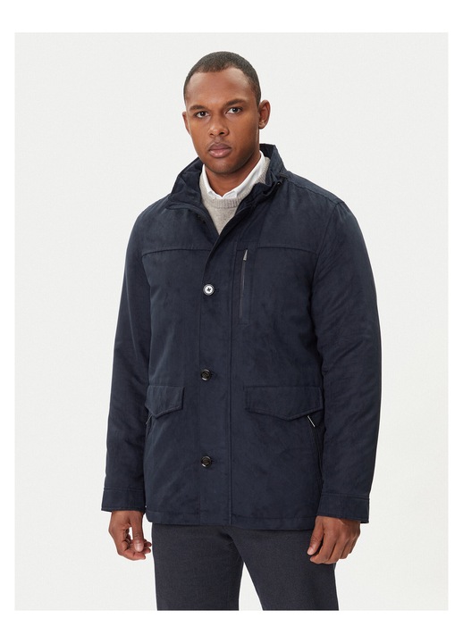 Geaca de iarna barbati Bugatti, bleumarin, material rezistent