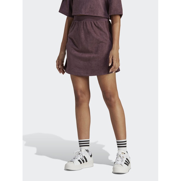 Fusta sport dama Adidas, bordo, trening