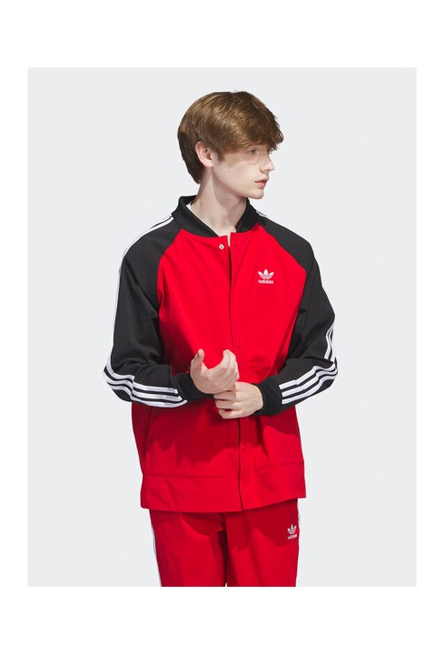 Geaca bomber barbati Adidas, rosie, S INTL