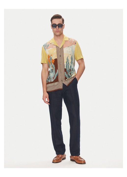 Camasa barbati Baldessarini, multicolor, fabrica de calitate, XL INTL