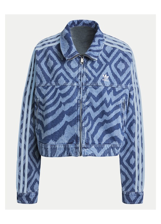 Geaca de blugi dama, Adidas, albastru, denim