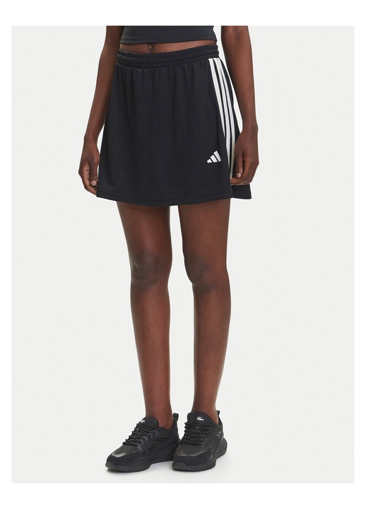 Fusta de trening dama adidas, negru, cu elastic