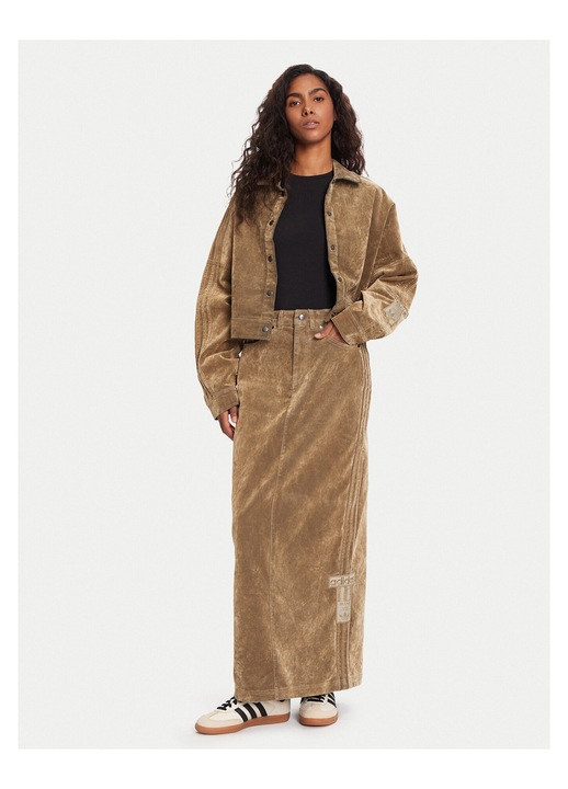 Fusta maxi, Adidas, maro, femei